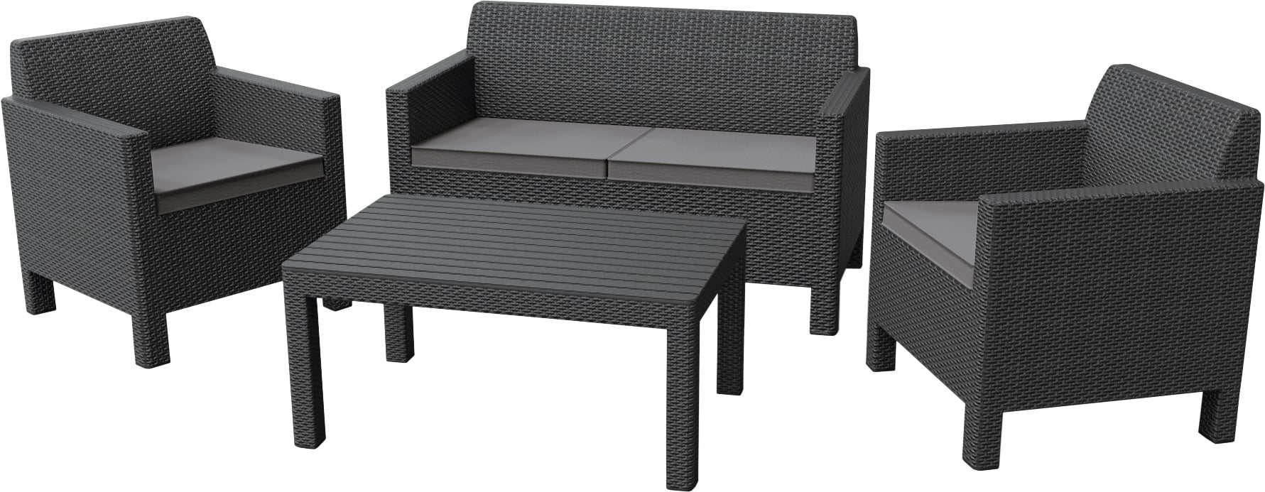 Градински сет Orlando lounge / графит