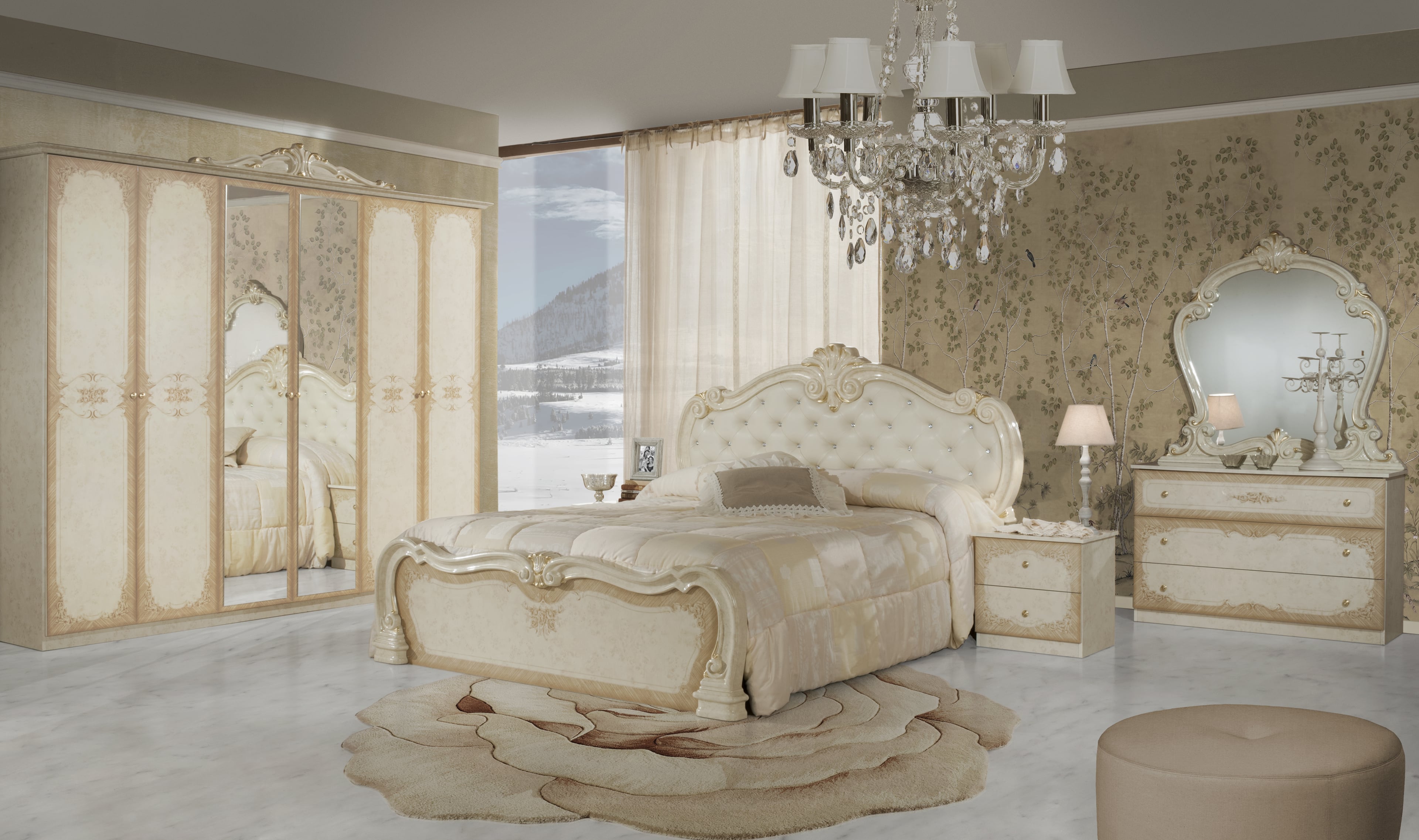 Спален комплект Tolouse 160/200