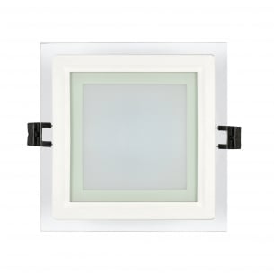 LED стъклен панел квадрат 6W 4200K 