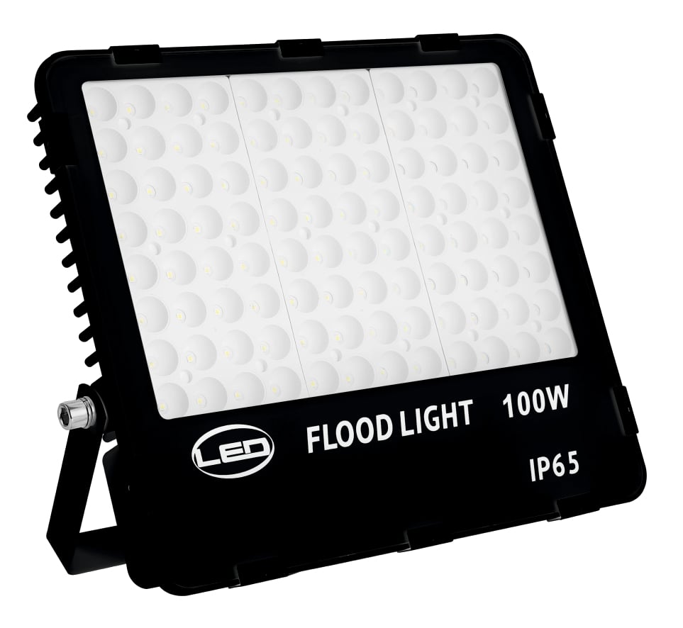 LED прожектор Lightex Nami черен 100W IP65