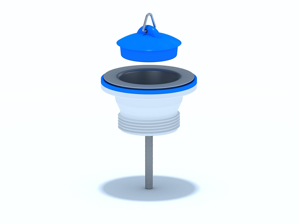 PVC витло за сифон с тапа Ф65 1 1/4"