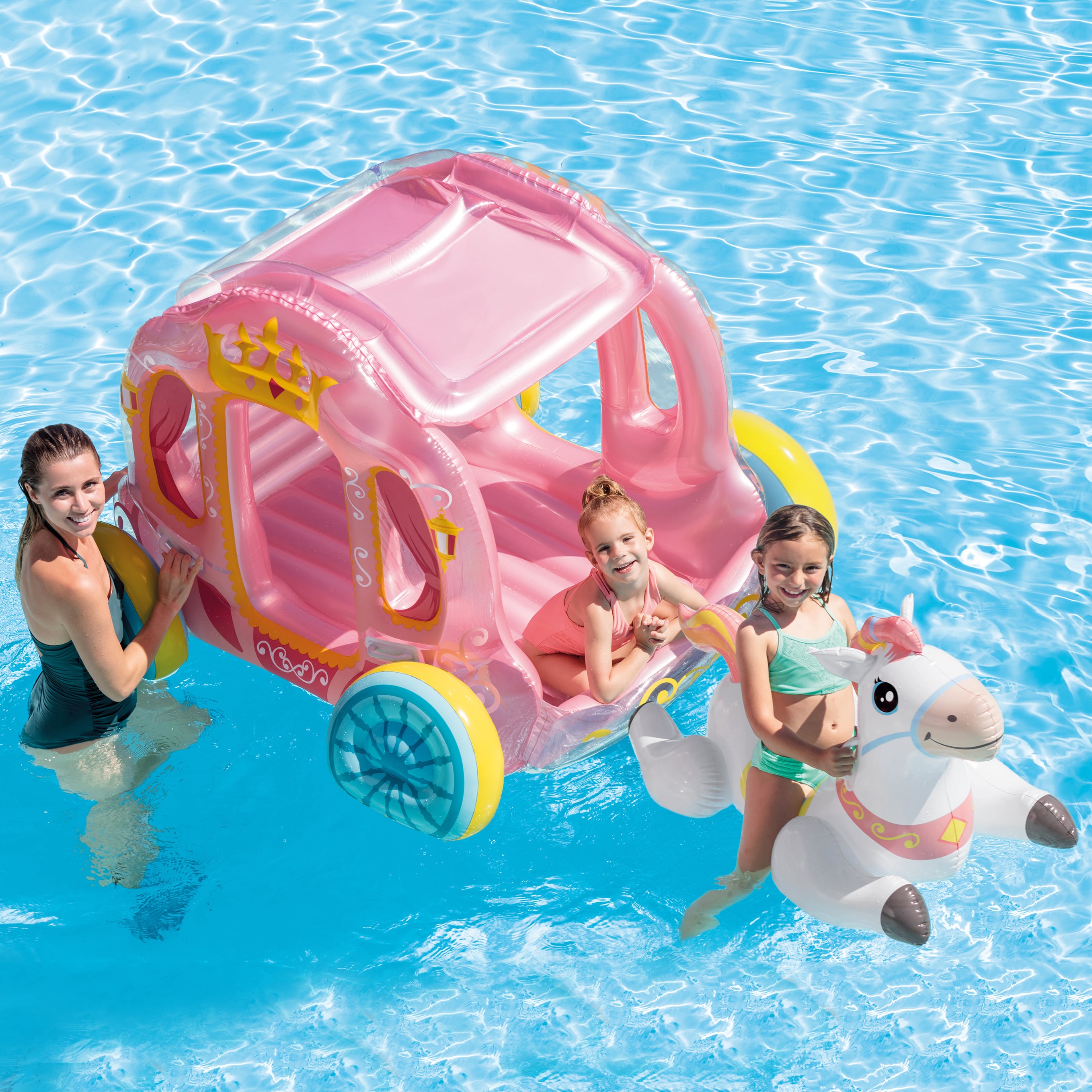 Надуваема карета Princess Carriage Intex 
