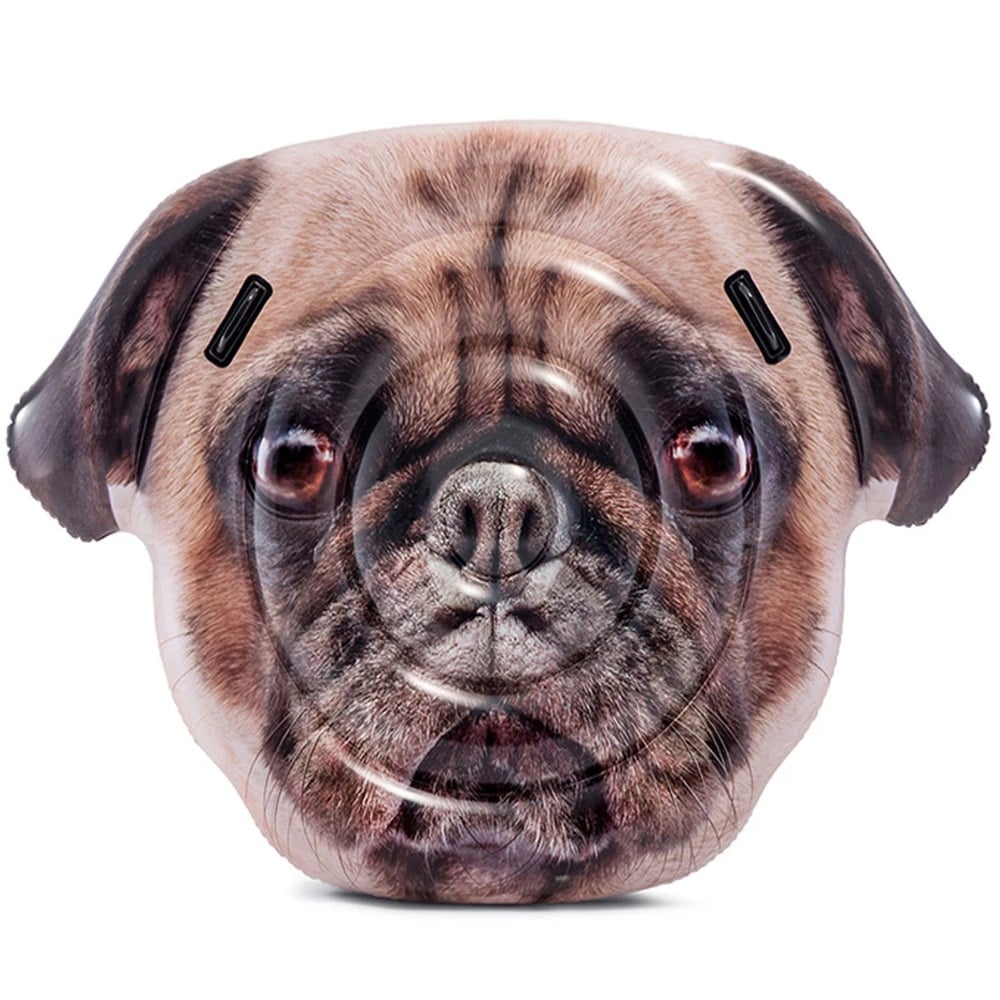 Надуваем борд INTEX Куче / Pug Face Island 