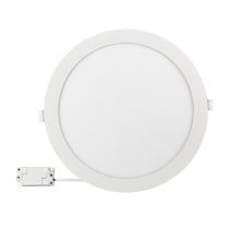 LED панел за вграждане / кръг 24W неутрална светлина 