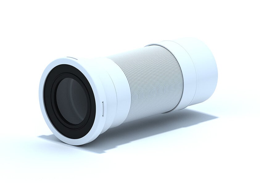 Разтегаема гофрирана връзка за тоалетна D110mm 295-750mm