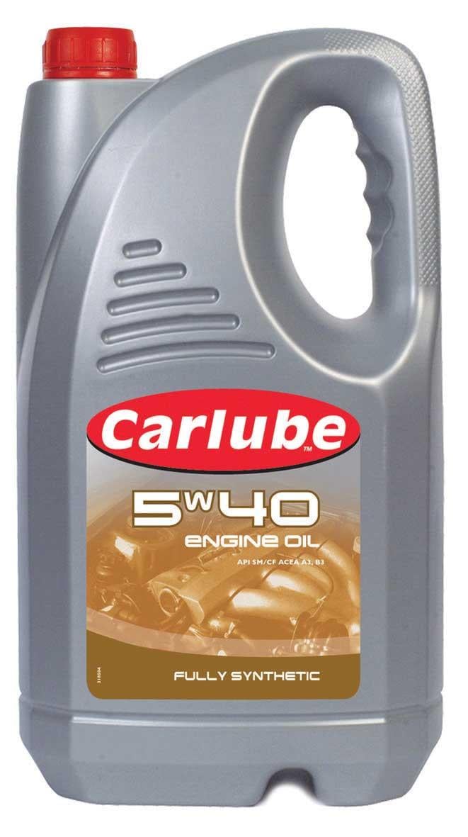 Моторно масло Carlube 5W40 пълна синтетика 4.55л