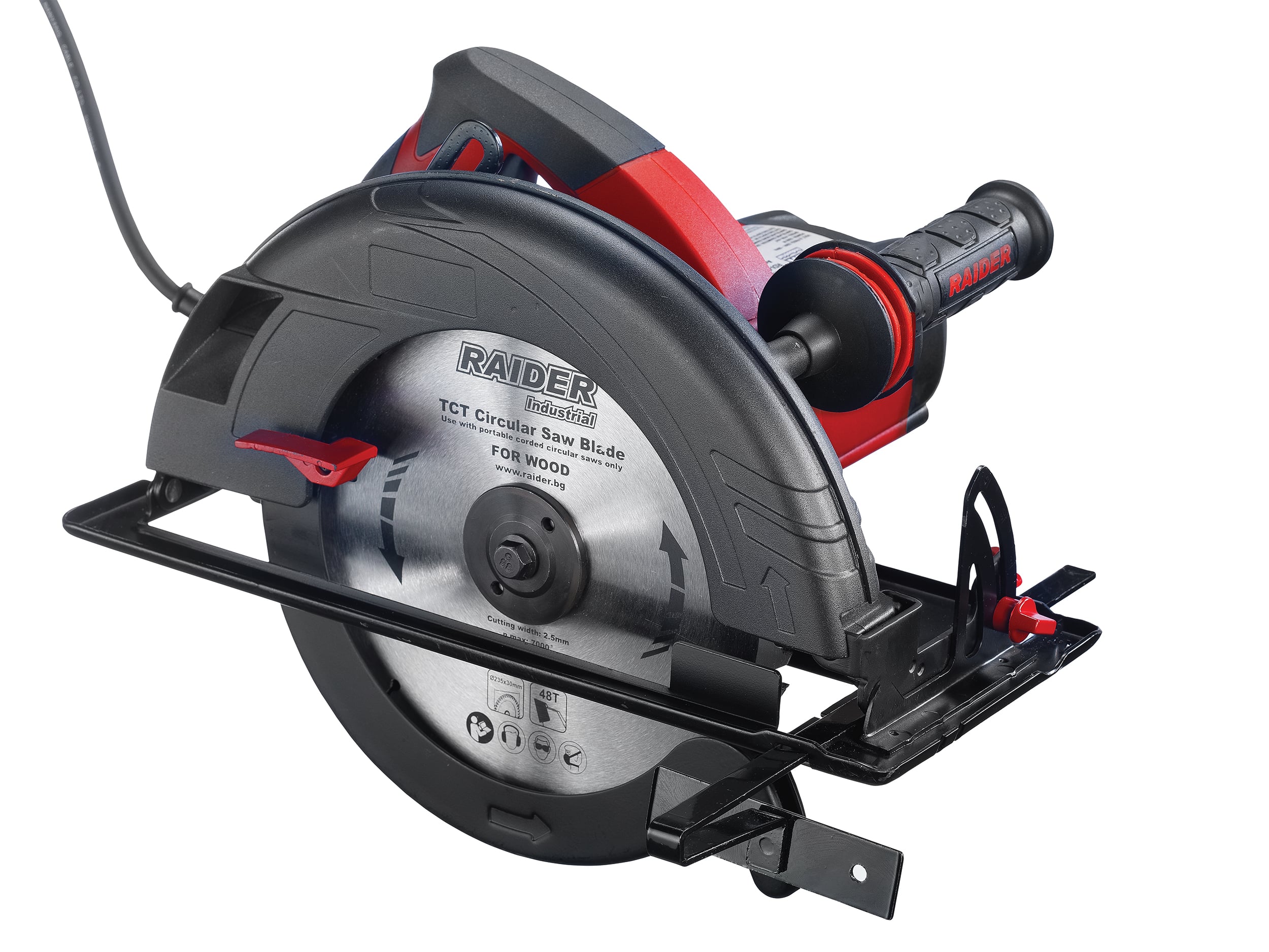 Ръчен циркуляр Raider Industrial RDI-CS27 2200W ø235mm