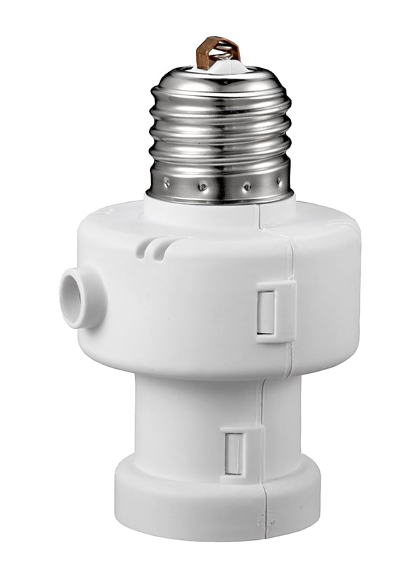Фасунга Е27 с фотоклетка RL/SR1320/WH Lightex