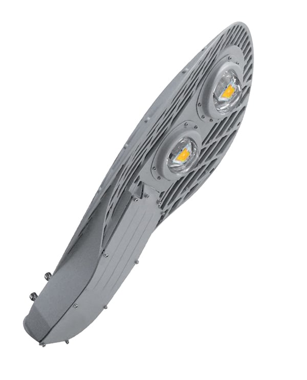 Уличен LED осветител Lightex LX-01 драйвър Mean Well 2x50W 6500K за ø60