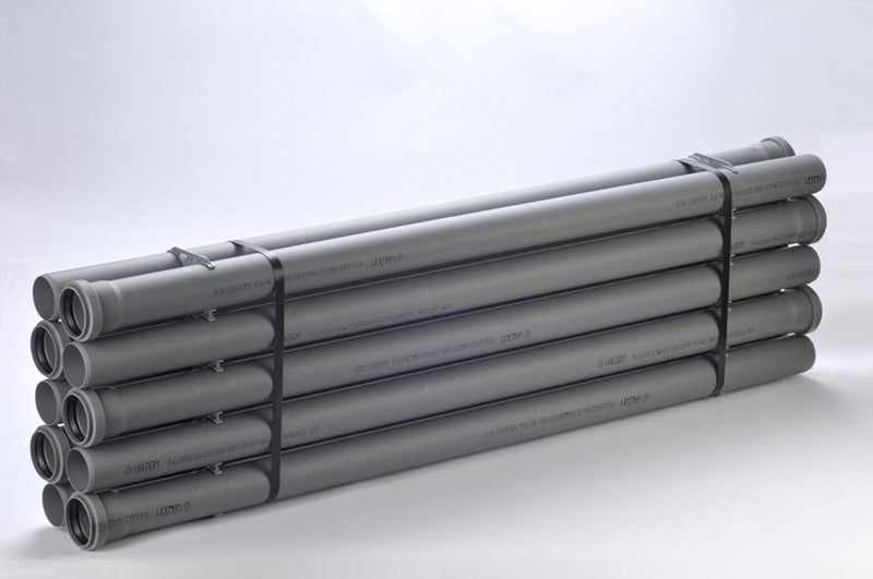 PVC тръба Valdom ø50х2.0 с муфа 0.50 м 