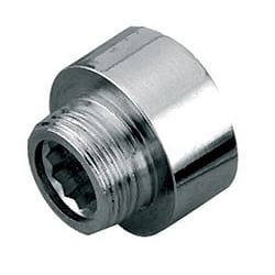 Водопроводна муфа-нипел хром 3/4х1/2'' Sakar