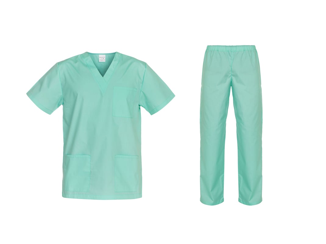Комплект унисекс туника с панталон Cesare 430123 резеда 3XL