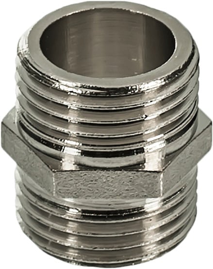Нипел 1/4'' месинг
