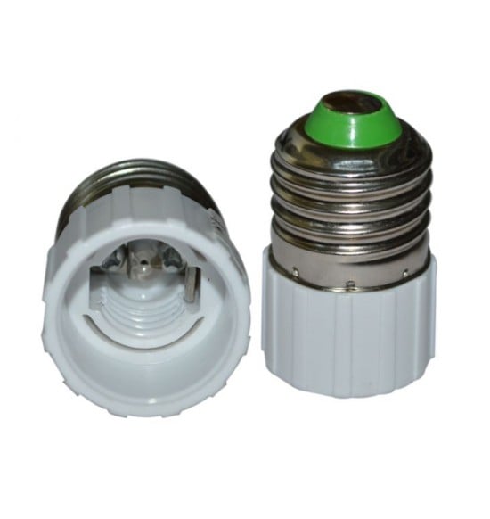 Преходник от Е27 към E14
