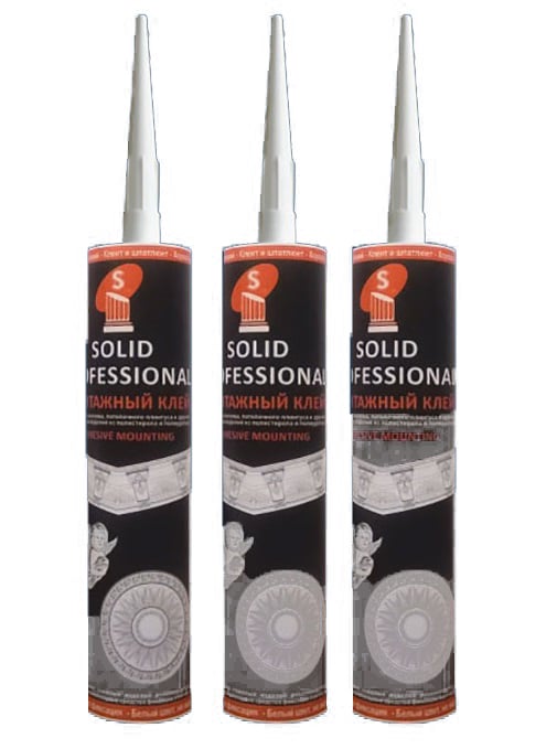 Монтажно лепило за EPS, XPS и полиуретан Solid Professional 310ml  