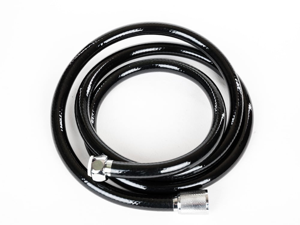 Шлаух двойна плетка Inter Ceramic ICD 150 B / 1.5м черен 