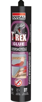 Монтажно лепило Soudal / T-rex бързо 380 г