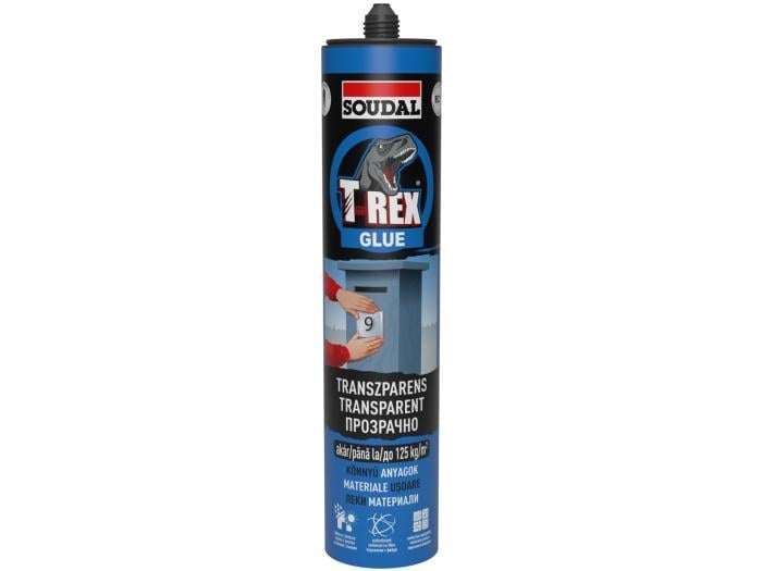 Монтажно лепило Soudal / T-rex прозрачно 310 г