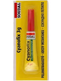 Секундно лепило Soudal Cyanofix 3 г
