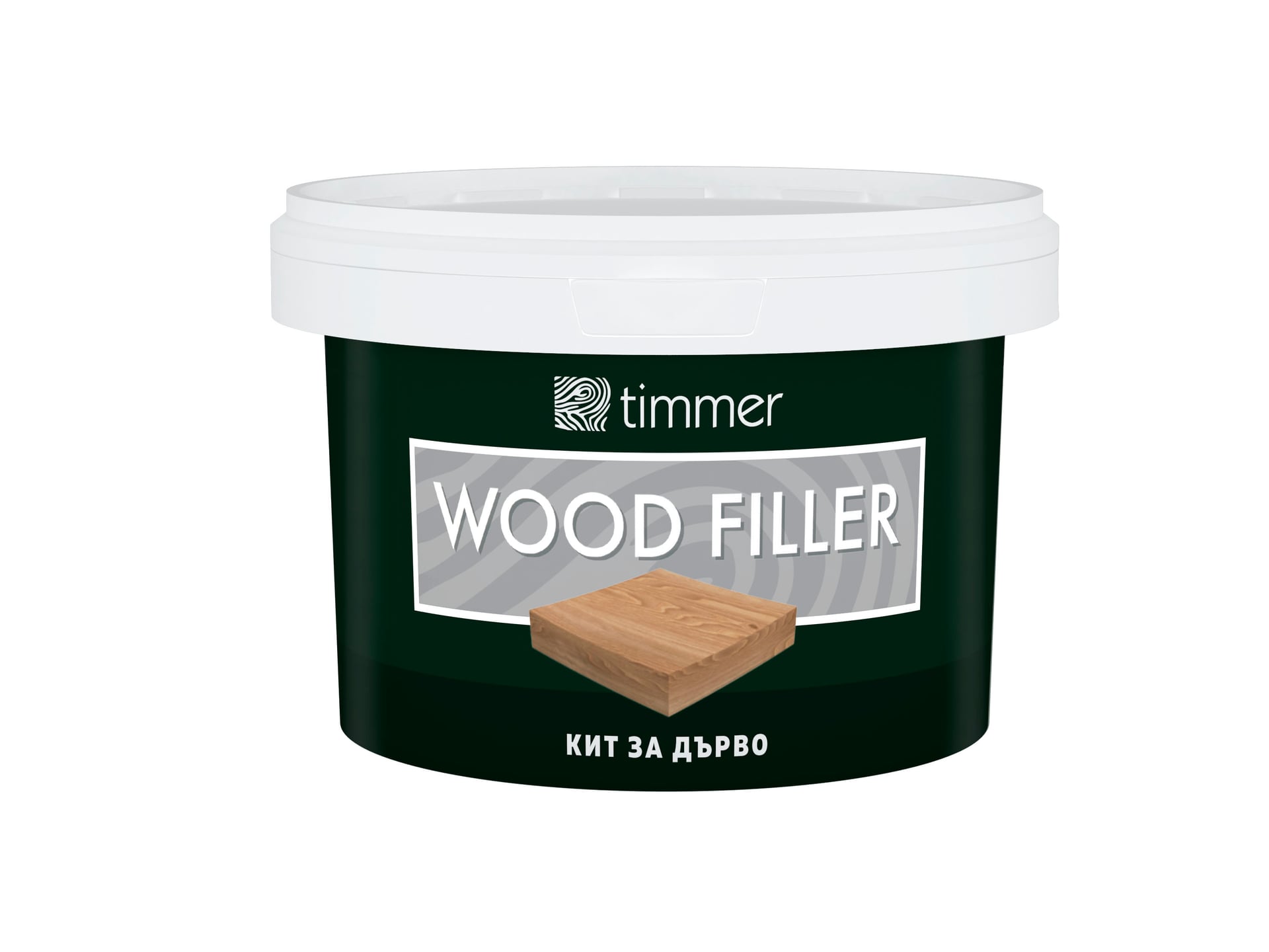 Кит за дърво Timmer бял 350g 