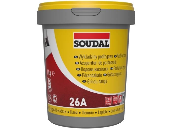 Лепило за подови настилки Soudal 26А / 1 кг