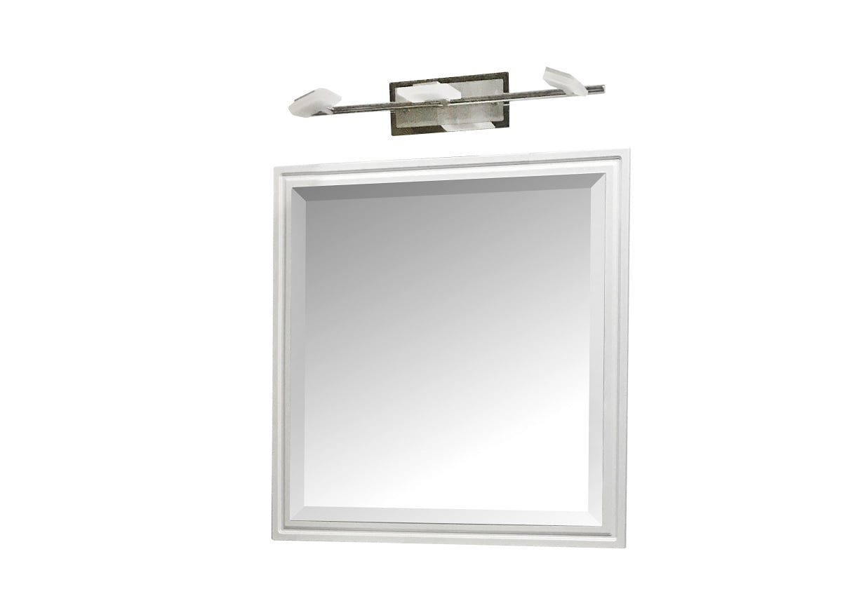 Огледало за баня с LED осветление Макена Елинор 80x80см