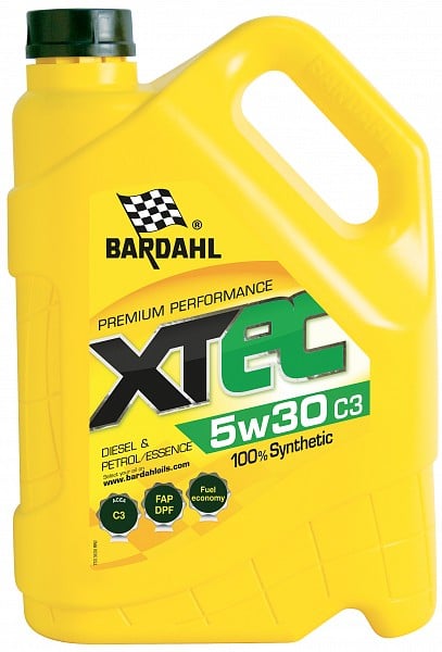 Моторно масло XTEC 5W 30 C3 Bardahl BAR-36302 4L 
