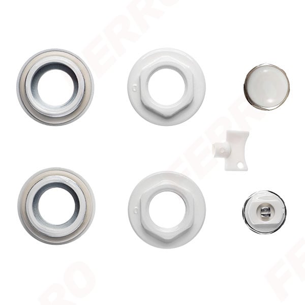 Комплект редукции и тапи Ferro ZGG1B 1х1/2''