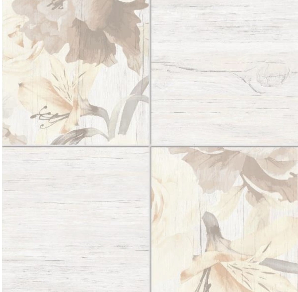 Гранитогрес 450 x 450 Nedwood White Decor