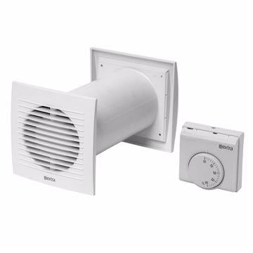 Комплект за вентилация с термостат Europlast SPKT125 / ф125