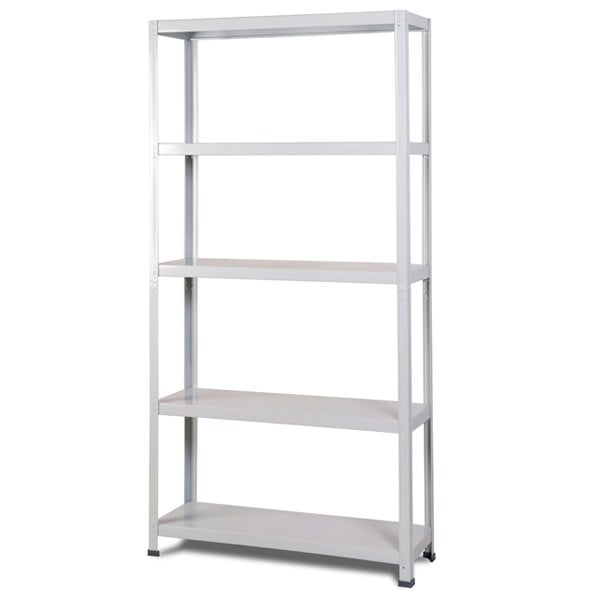 Метален стелаж Premium 30 RAL7035 / 180x90x30см / до 100кг на рафт