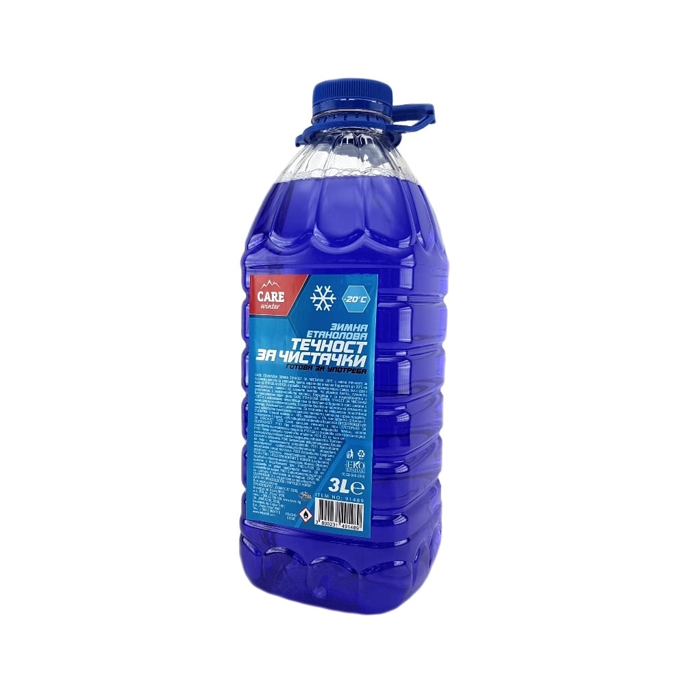 Зимна етанолова течност за чистачки Winter Care -20°С 3л