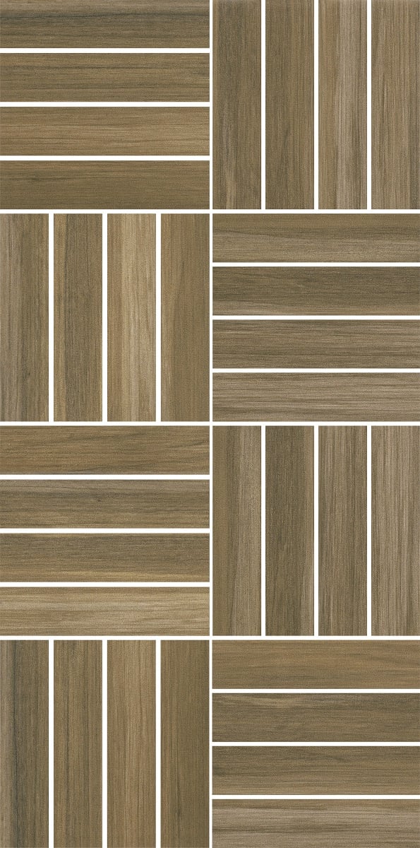 Декоративни плочки Cersanit Ambio Brown Mosaic 20х40см