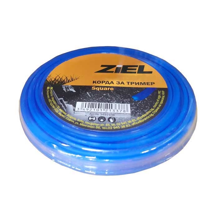 Корда за тример квадрат Ziel 2.4 mm 15 m