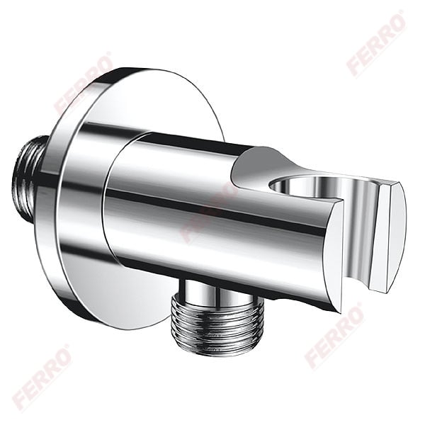 Монтажен клапан с ръкохватка за маркуч за душ Ferro 1/2"