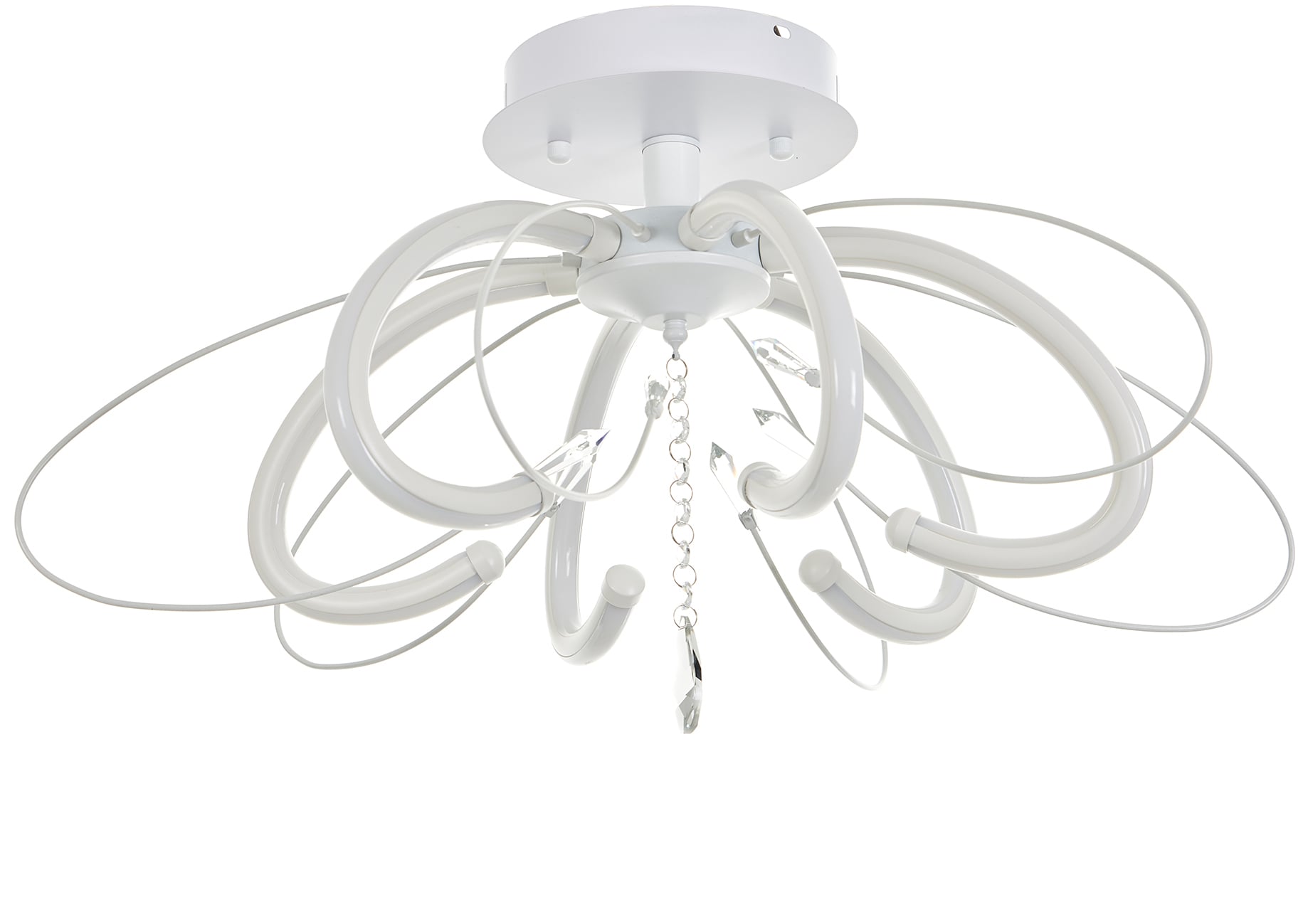 LED полилей  EL 2011/6 WH бял