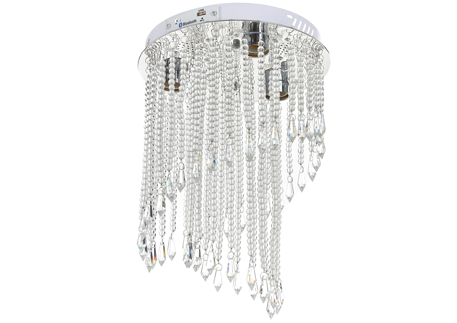 LED плафон EL 2141/30 CH хром