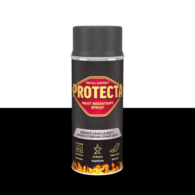 Топлоустойчив спрей Protecta (BG/RO) черен 400мл