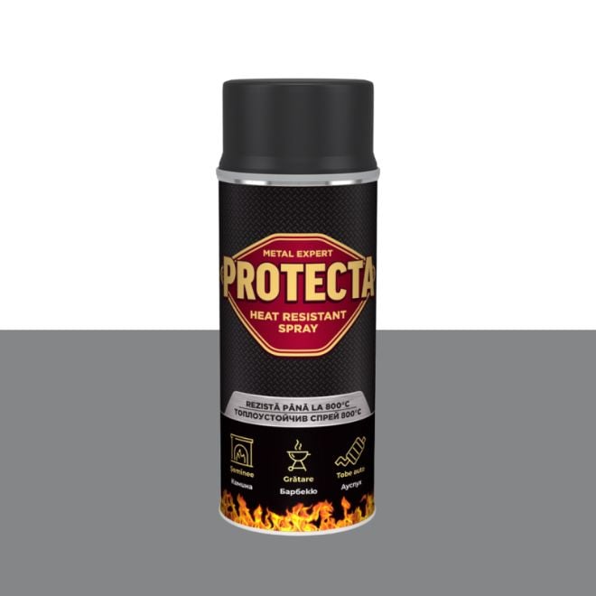 Топлоустойчив спрей Protecta (BG/RO) сив 400мл