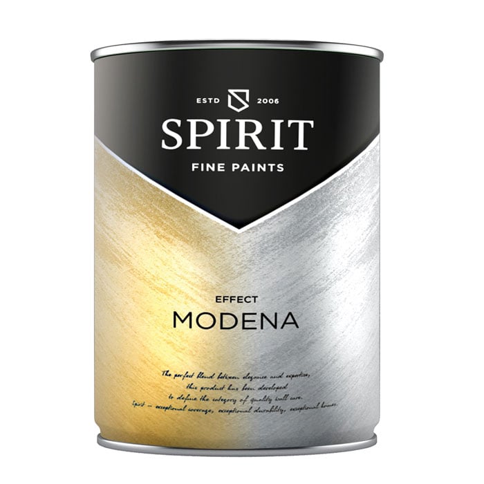 Декоративно покритие Spirit Modena Silver 1л