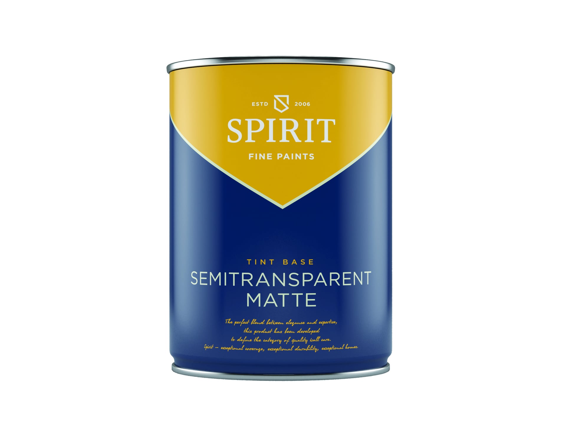 База за тониране Spirit Tint Base Semitransparent Matte 4.8л