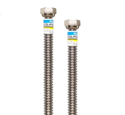Гофрирана тръба AISI 304 Super DN8 3/8x1/2" FF 40см