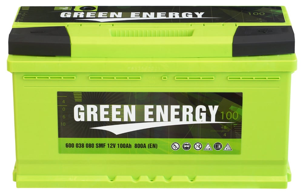 Стартерен акумулатор Green Energy 100Ah / 12V