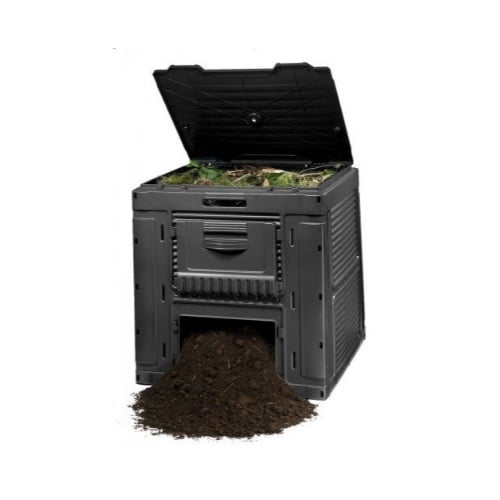 Компостер без база Keter Eco черен 900 / 231599 / 470 л