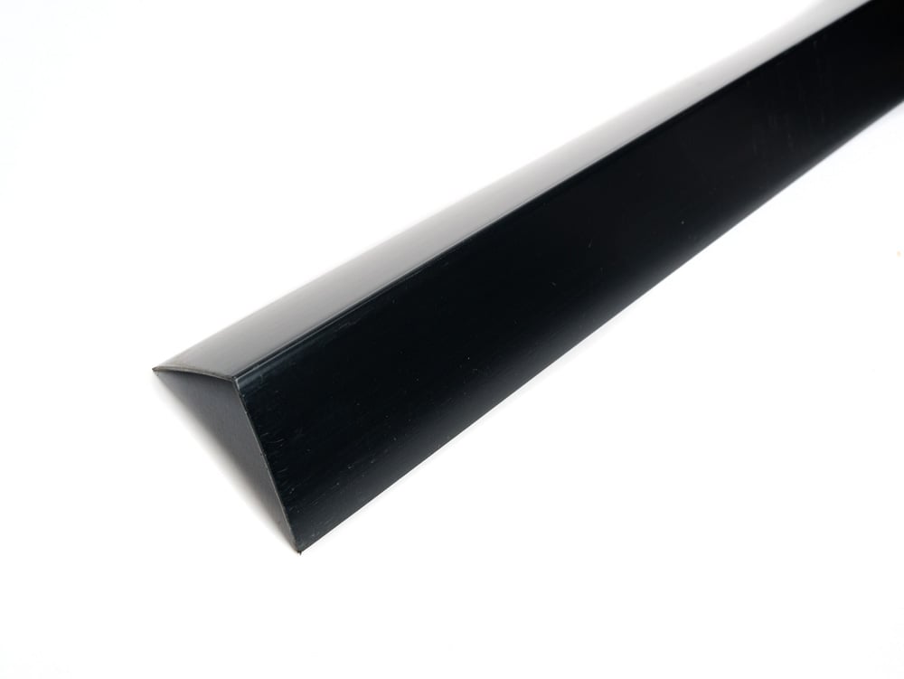 PVC V-профил Salag 50x50мм черен 2.9 м
