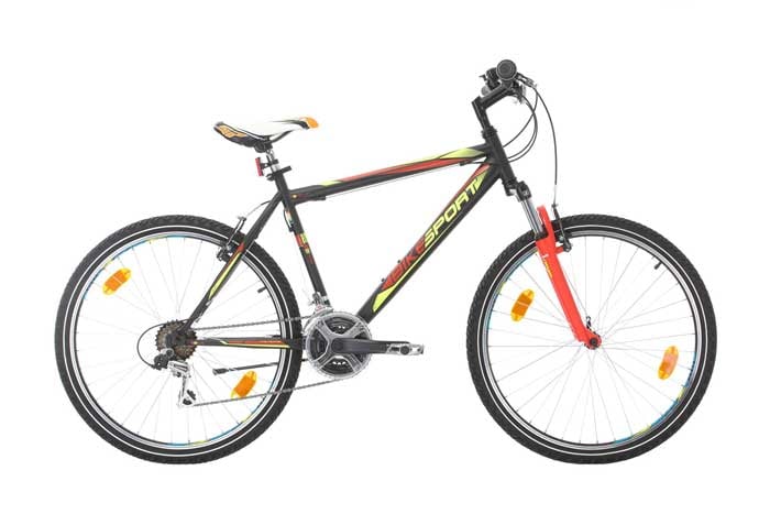 Велосипед Bikesport Thunder 26" x 480mm черен мат