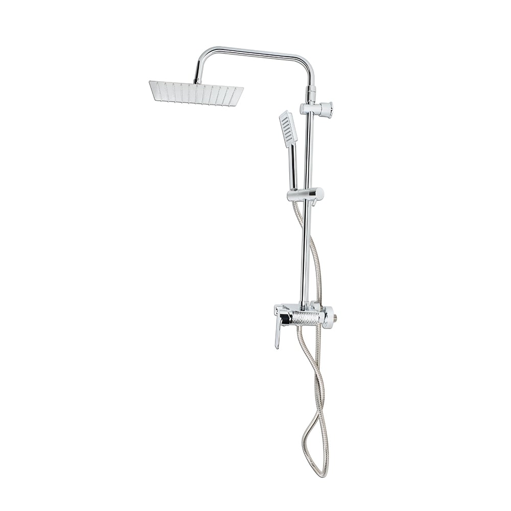 Тръбно окачване със смесител Cascada PL104HE-1E / хром