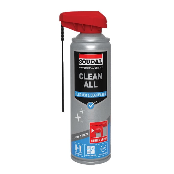Почистващ спрей с накрайник за впръскване Soudal Clean All 300мл