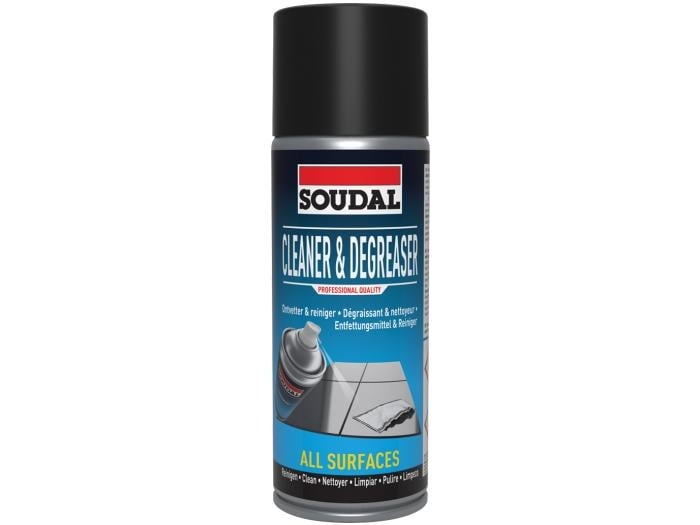 Технически спрей чистител и обезмаслител Soudal 400мл