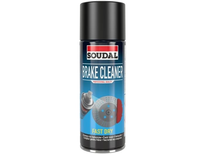 Технически спрей за почистване на спирачни системи Soudal 400мл